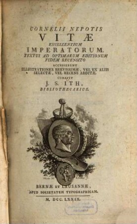 Cornelii Nepotis Vitae excellentium Imperatorum : Textui ad optimarum editionum fidem recensito accesserunt illustrationes brevissimae ...