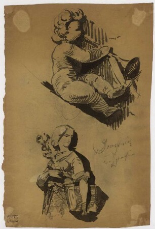 Gebäude in Braunschweig, Putte, Figur