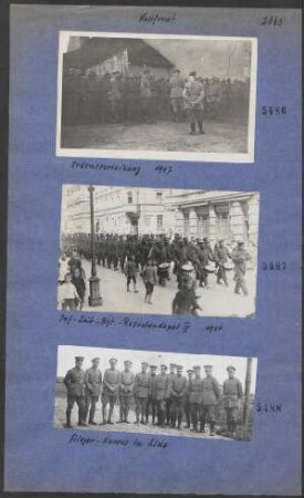 Inf.-Leib-Rgt. Rekrutendepot IV 1914