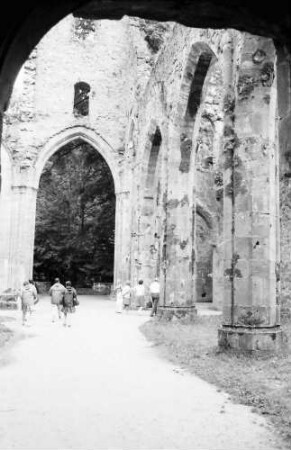 Allerheiligen: Klosterruine Allerheiligen, innen