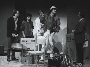 Voll auf der Rolle: Rüdiger Wandel, Ilona Schulz, Petra Zieser, Stefan Fredrich, Christian Veit