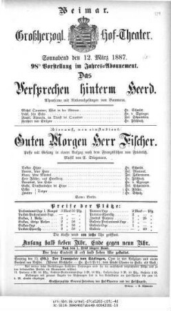 Guten Morgen Herr Fischer