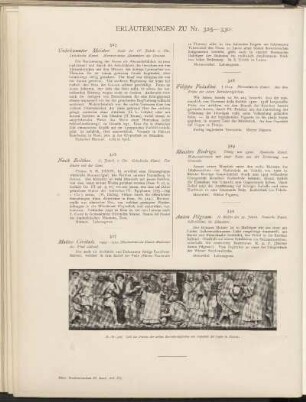 Erläuterungen zu Nr. 325 - 330:
