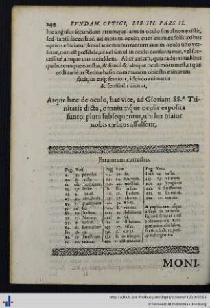 Erratorum correctio.