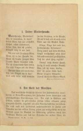 [I. Naturkundliches]