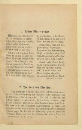[I. Naturkundliches]