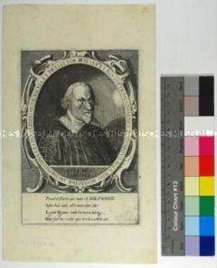 Porträt von Johann Schweikhard Erzbischof und Kurfürst von Mainz
