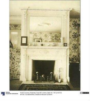 Peabody, "Oak Hill", Kamin