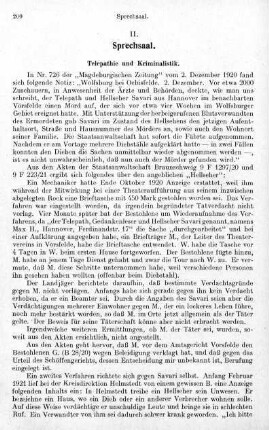 200-203, II. Sprechsaal
