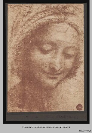 Kopfstudie für eine Madonna