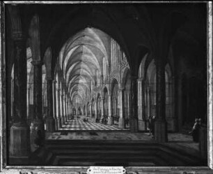 Inneres einer gotischen Kirche