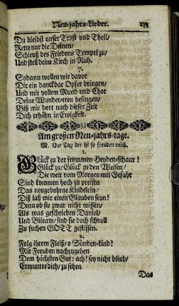 Am großen Neu-jahrs-tage.