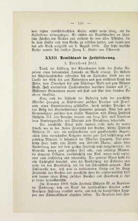 XXIII. Deutschland in Zersplitterung