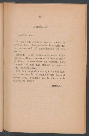 Contestación