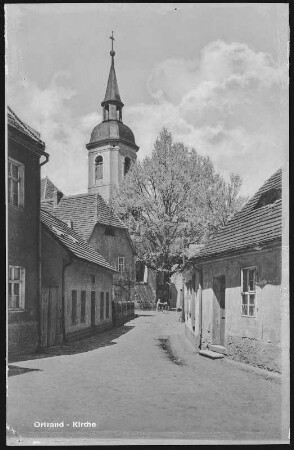 Ortrand. Kirche
