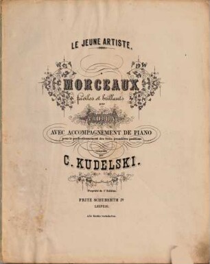 Andante et variations sur un thème original : op. 13