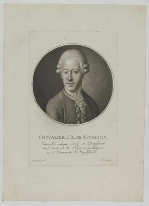 Bildnis des F. X. de Moshamm