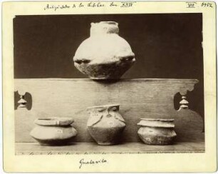 Tongefäße, Antigüedades de los Chibchas Lam. XXIV