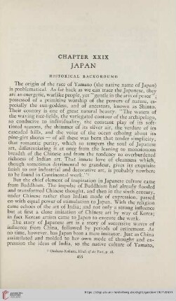 Chapter XXIX: Japan