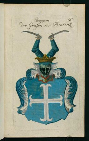 66r-66v, 66. Wappen der Grafen von Bentink