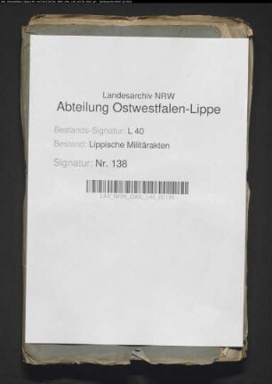 Kostenrechnung für das lipp. Kreiskontingent für März 1795