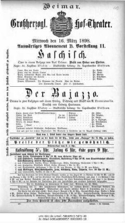 Der Bajazzo