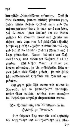 Die Sammlung von Alterthümern im Schlosse zu Neuwied