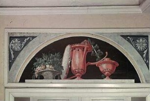 Wandbild mit antiken Motiven