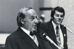 Der Gründer der SOS-Kinderdörfer Hermann Gmeiner