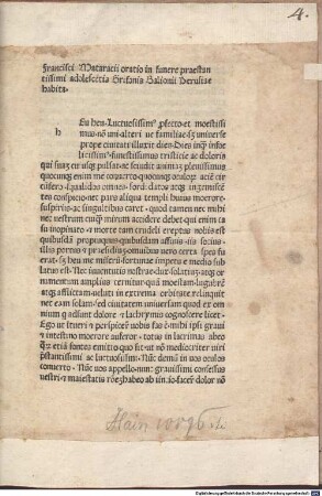 Oratio in funere Grifonis Balionii Perusiae habita