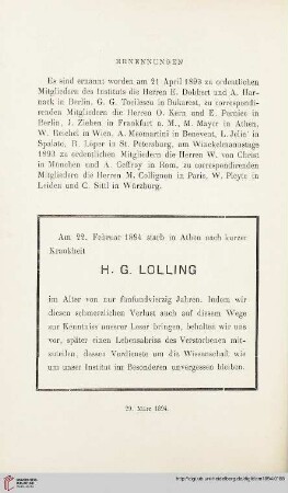 Ernennungen