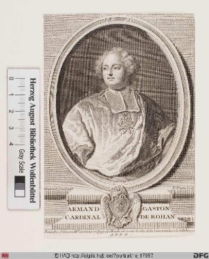 Bildnis Armand-Gaston-Maximilien Rohan, prince de, duc de Soubise