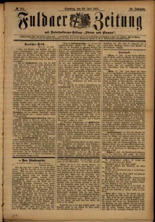 Ausgabe vom Dienstag, den 20. Juli 1897.