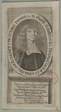 Bildnis des Gottfr. Händel