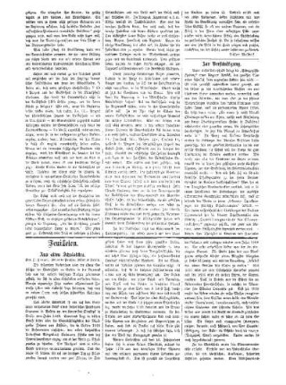 Feuilleton. Aus alten Schulakten