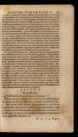 Caput V. De Stellis fixis.
