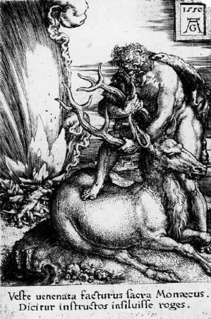 Herkules und die Hirschkuh von Keryneia