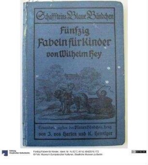 Fünfzig Fabeln für Kinder.