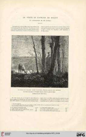 1: La vente de l'atelier de Millet et l'exposition de ses pastels, [2]