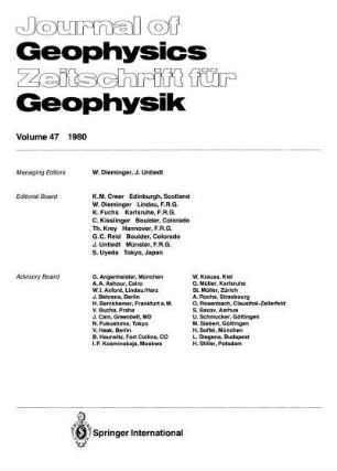 47: Journal of geophysics