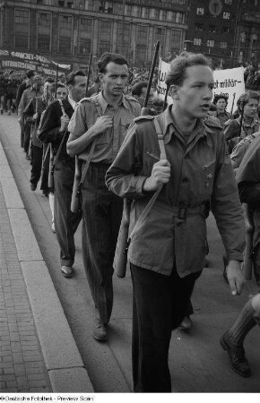 Teilnehmer der Demonstration