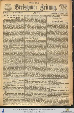 21.12.1901 (Erstes Blatt)