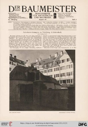 Arbeiterwohnungen zu Nürnberg (Gibitzenhof)