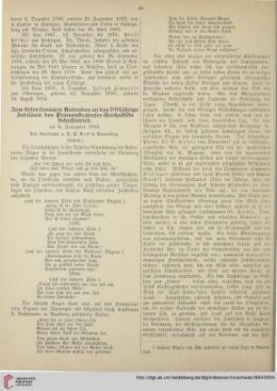 1: Zum steten frommen Andenken an das 700jährige Jubiläum des Prämonstratenser-Reichsstifts Schussenried, [2]