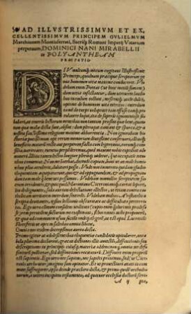 Polyanthea : Opvs Svavissimis Floribus exornatum