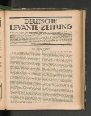 Der Lösung entgegen.
