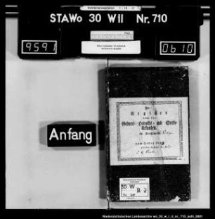 Zivilstandsregister Söllingen (Kanton Jerxheim)