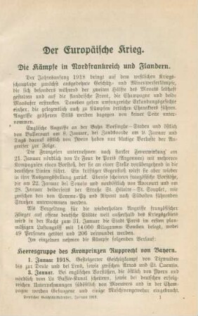 [Januar 1918]