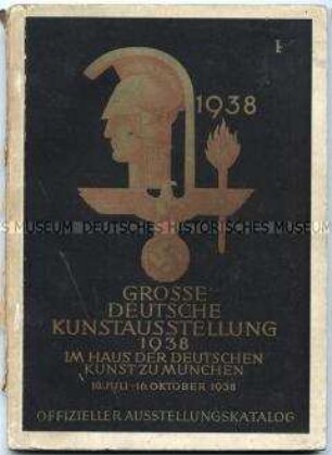 Ausstellungskatalog der Großen Deutschen Kunstausstellung 1938 in München