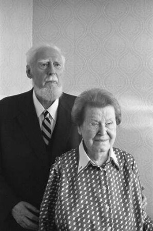 Diamanthochzeit der Eheleute Karl und Emma Weber aus der Schneidemühlerstraße